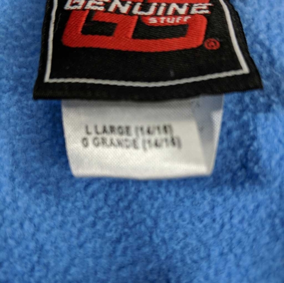 North Carolina Tar Heels Kids Fleece Pullover‎ Lg - Picture 3 of 6